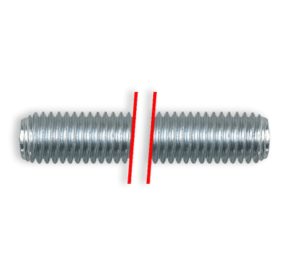 Threaded rod 3m M10 Stainless steel A2