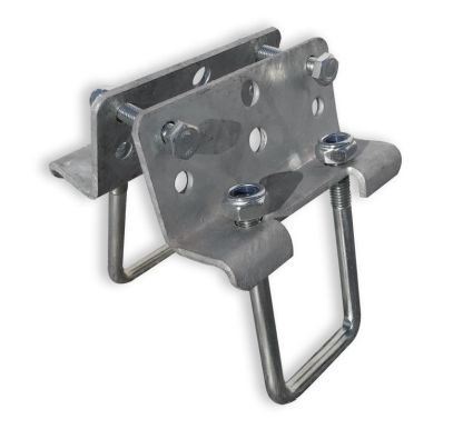 Fixed adjustable roller beam bracket 100x50