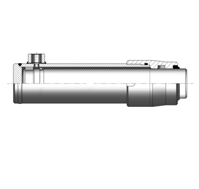 Cylinder Ø60x195 stainless steel